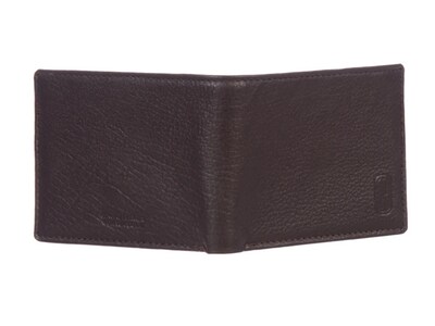 Club Rochelier Leather Slimfold Wallet, Brown (CRP354-2-Brn)