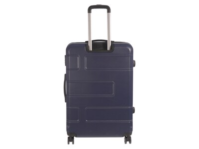 Nicci Deco Plastic 3-Piece Luggage Set, Dark Blue (CRL010-Dblu)