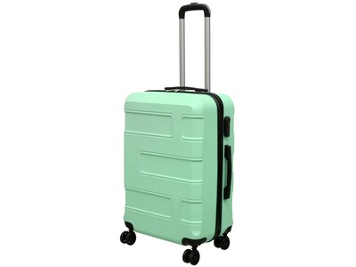 Nicci Deco Plastic 3-Piece Luggage Set, Mint (CRL010-Mint)