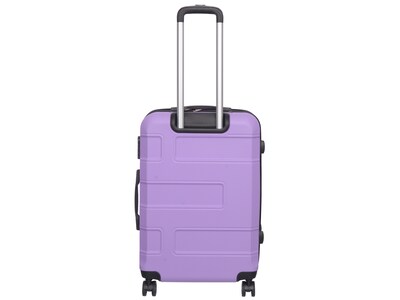 Nicci Deco Plastic 3-Piece Luggage Set, Lilac (CRL010-Lilac)