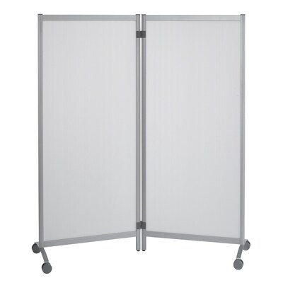 Paperflow Transparent Mobile Partitions, 67H x 30W (CR01X2.00)