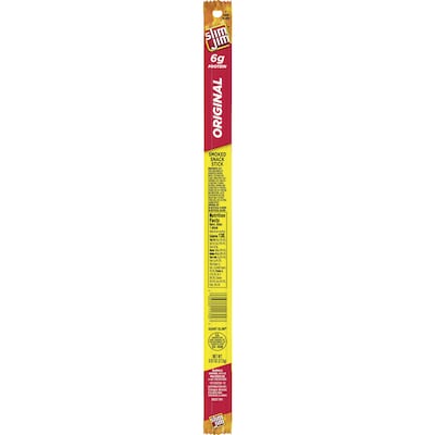 Slim Jim Original Smoked Beef Meat Stick, .97 oz., 24/Box (209-00657)