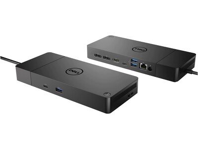 Dell Dock WD19S Docking Station for USB-C Enabled Laptops, Black (210AZBG)