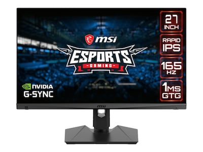 MSI Optix 27 LED Monitor, Black (OPTIX MAG274QRF)