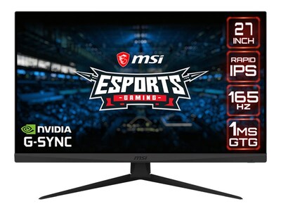 MSI Optix 27 LED Monitor, Black (OPTIX G273QF)