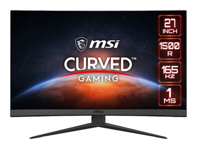 MSI 27 Curved LED Monitor, Black (Optix G27C6)
