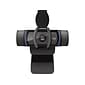 Logitech C920e HD 1080p Webcam, 2 Megapixels, Black (960-001384)