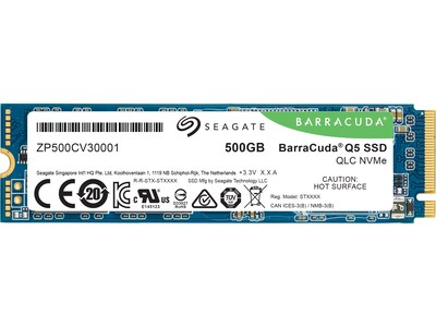 Seagate BarraCuda Q5 ZP500CV3A001 500GB PCI Express Internal Solid State Drive