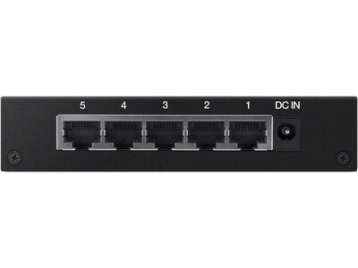 Linksys 5-Port Gigabit Ethernet Unmanaged Switch, Black (SE3005)