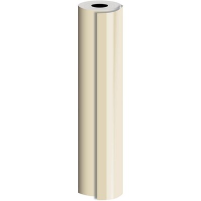 JAM Paper® Industrial Size Bulk Wrapping Paper Roll, Matte Champagne, Full Ream (2082.5 Sq Ft), Sold Individually (165J92330833)