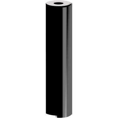 black wrapping paper roll