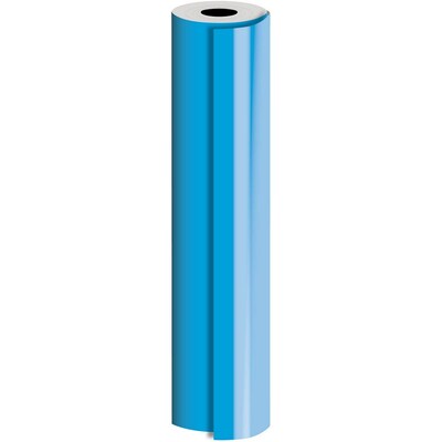 JAM Paper® Industrial Size Bulk Wrapping Paper Rolls, Matte Blue, 1/4 Ream (520 Sq. Ft), Sold Individually (165J90530208)