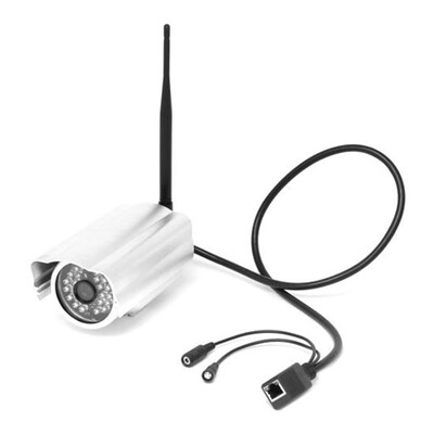 Pyle PIPCAM15 Weatherproof IP Camera Surveillance Security Monitor with WiFi