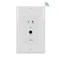 Pyle Home PWPBT47 In-Wall Audio Control And Bluetooth & NFC Wireless Receiver White