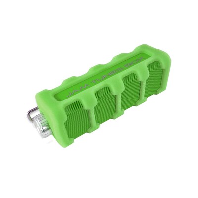 Pyle Sport Jam Tunes Box Rugged & Splash Proof Bluetooth Speaker, Green (PWPBT15GN)