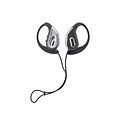 Pyle Sport PWBH18SL Water Resistant Bluetooth Sports Headphones With Built-In Microphone Silver