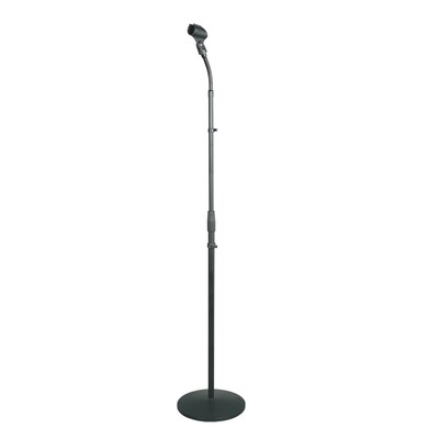 Pyle Universal Microphone Stand with Adjustable & Pivotable Gooseneck (PMKS32)