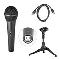 Pyle Pro PDMICUSB6 Dynamic USB Microphone, Studio & Recording Microphone