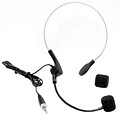 Pyle Pro PMEMSH15 Cardioid Condenser Headset Microphone With Flexible Wired Boom (for Sennheiser Wireless Mic Systems)