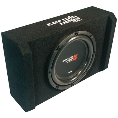 Cerwin-Vega Series Subwoofer in Sealed & Shallow Mini Enclosure, 12" (H7SE12 HED)