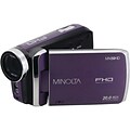 Minolta 20-Megapixel 1080p Full HD MN50HD Camcorder, Purple (MN50HD-P)