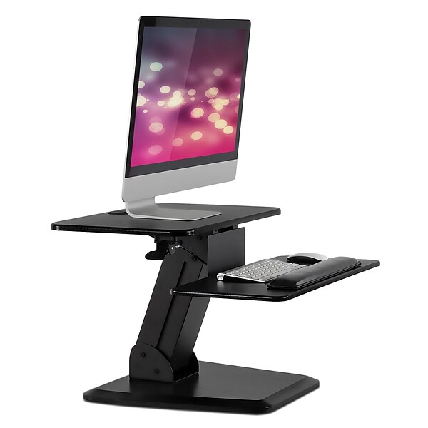 Mount-It! 6.5 to 18H Sit & Stand Desk Converter, Black (MI-7916)