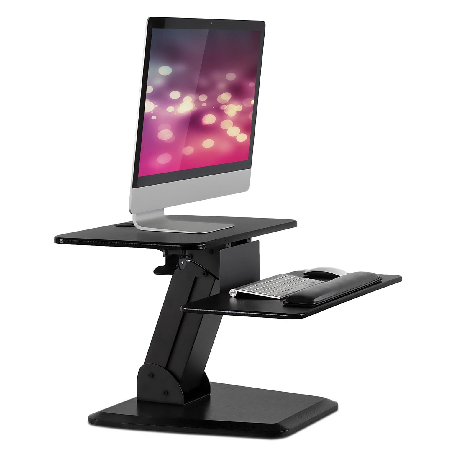 Mount-It! 23W Manual Adjustable Standing Desk Converter, Black (MI-7916)