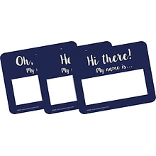 Barker Creek Name Tags/Self-Adhesive Labels, Oh Hello! Set, 45/Pack (1555)