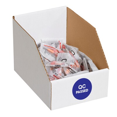 Tape Logic 2" Circle "QC Passed" Pre Printed Inventory Label, Blue, 500/Roll
