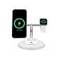 Belkin BOOST CHARGE PRO 3-in-1 Wireless Charger for iPhone 12, White (WIZ009ttWH)