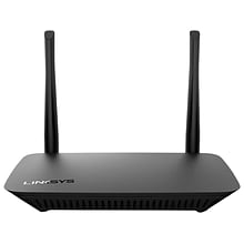 Linksys N300 Dual Band Router, Black (E2500-4B)