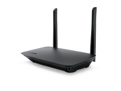 Linksys N300 Dual Band Router, Black (E2500-4B)