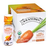 RWK Carrot Black Pepper Turmeric Shots, No Sugar Added, 2.5 oz., 12 Bottles/Pack (307-00335)