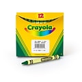 Crayola Bulk Crayons, Green, 12/Box (52-0836-044)