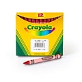 Crayola Bulk Crayons, Red, 12/Box (52-0836-038)