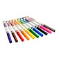 Crayola Classic Kid's Markers, Fine Point, Assorted, 10/Pack (58-7726)