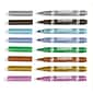 Crayola Metallic Markers, Conical Tip, Assorted, 8/Pack (58-8628)