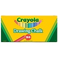 Crayola Drawing Chalk, Assorted Colors, 144/Box (51-0400)