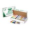 Crayola Combo Classpack Kids Crayon/Marker Set, Broad, Assorted Colors, 256/Carton (52-3349)