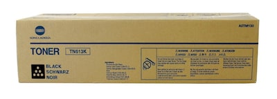 Konica Minolta TN-613 Black Standard Yield Toner Cartridge (A0TM130)