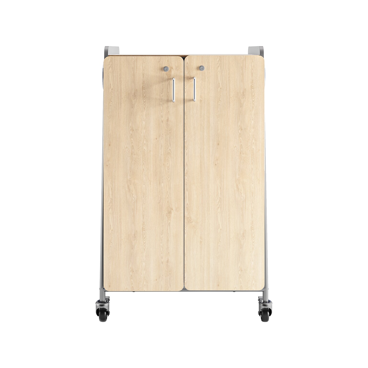 Safco Whiffle Typical 14 48 x 30 Particle Board Double-Column Mobile Storage, Gray (3934GRY)
