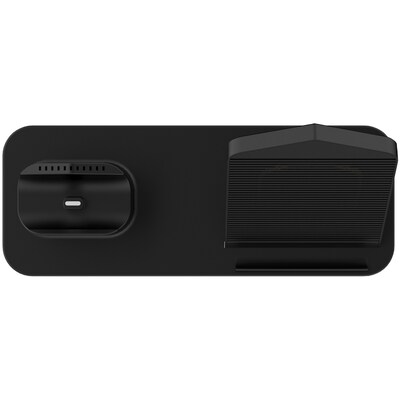 Accell 3-in-1 Fast-Wireless Wireless Charging Station for iPhone, Android, Apple Watch and AirPods,