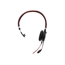 Jabra Evolve 40 USB-C Noise Canceling Mono Phone & Computer Headset, MS Certified, Black (6393-823-1