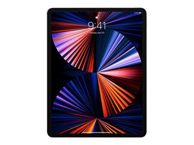 Apple iPad Pro 12.9 Tablet, 256GB, Wi-Fi + Cellular, 5th Generation, Space Gray (MHNW3LL/A)