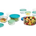 Anchor Hocking® 20 Piece Food Storage Set, Blue/Green (12027AH)