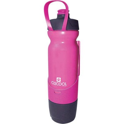 O2Cool® Sip N Share 17 oz. Water Bottle, Pink (PHB0017PNK)