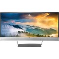 HP EliteDisplay V4G46A8 34 LCD Monitor, Silver/Black