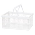 Iris Open Lid Collapsible Storage Crate, Clear (100715)