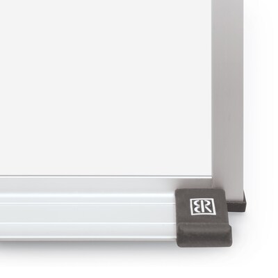 Best-Rite El Grande Porcelain Steel Dry Erase Whiteboard 5' x 10' Deluxe Aluminum Trim (202AL-25)