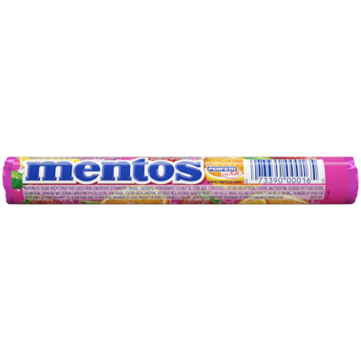 Mentos® Chewy Fruit Tablets, 15 Packs/Box